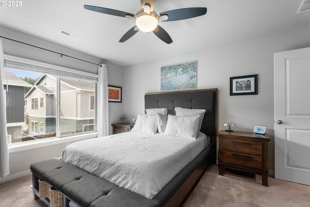 11465 SE Pleasant Valley Pkwy, Happy Valley, OR 97086 - bedroom with carpet and ceiling fan
