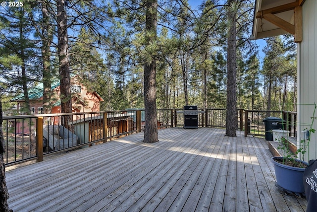 view of deck