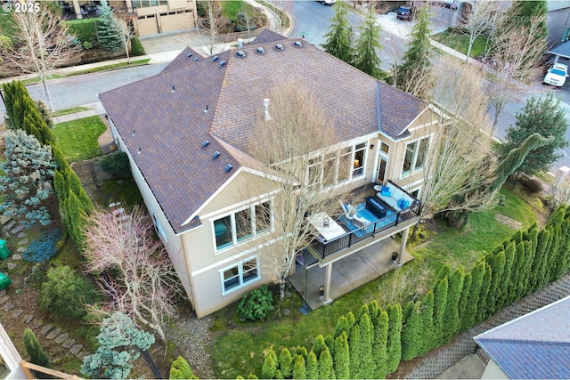 bird's eye view