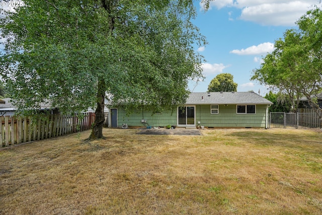 3259 SE 176th Pl, Portland, OR 97236 - back of house featuring a fenced backyard
