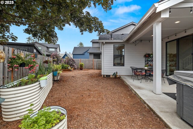 1046 SE Olive Way, Estacada, OR 97023 - fenced backyard featuring a patio area