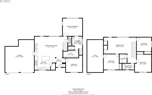 1046 SE Olive Way, Estacada, OR 97023 - property floor plan