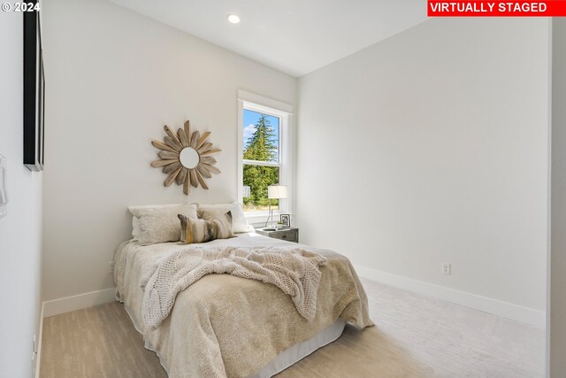 5133 N Benton Dr, Camas, WA 98607 - bedroom featuring baseboards and recessed lighting