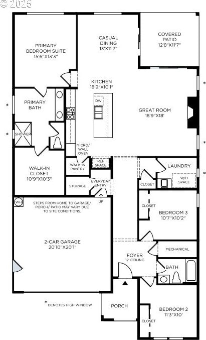 5133 N Benton Dr, Camas, WA 98607 - property floor plan