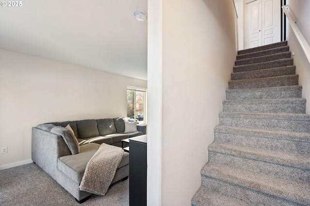 895 SW 170th Ave, Beaverton, OR 97006 - stairs with baseboards and carpet floors