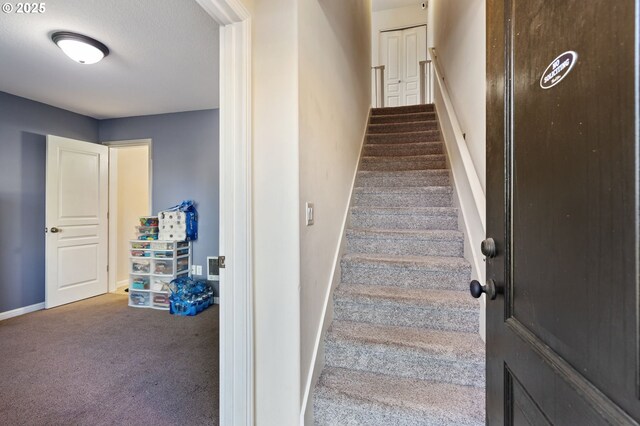 895 SW 170th Ave, Beaverton, OR 97006 - stairs with carpet flooring and baseboards