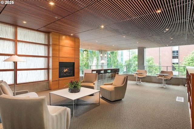 1221 SW 10th Ave Unit 410, Portland, OR 97205 - community lobby featuring recessed lighting