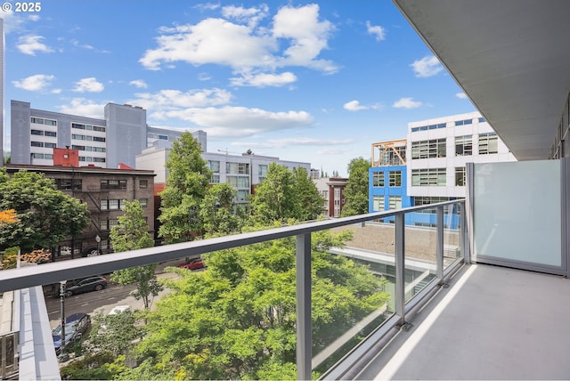 1221 SW 10th Ave Unit 410, Portland, OR 97205 - balcony with a view of city