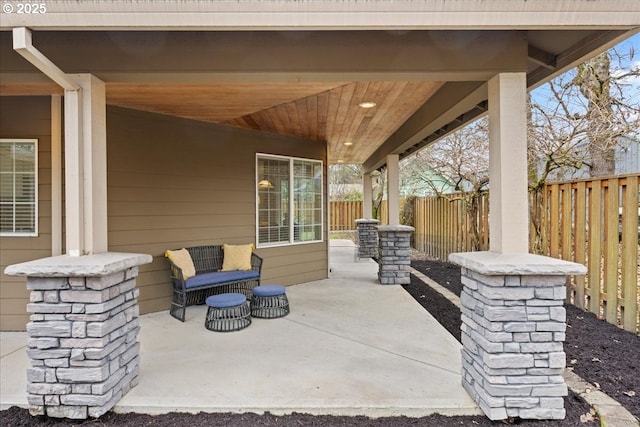 view of patio / terrace