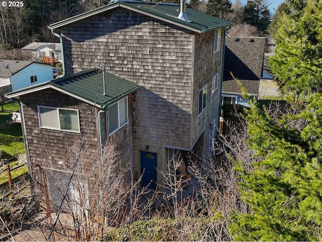 view of home's exterior