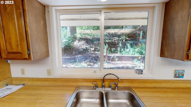 kitchen with sink