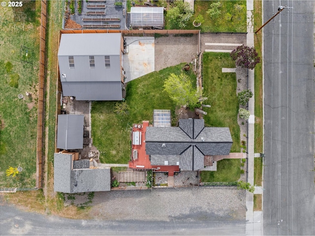 aerial view