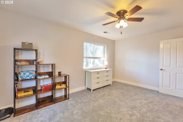 12130 SW Kelly Ln, Tigard, OR 97223 - carpeted bedroom with baseboards and ceiling fan