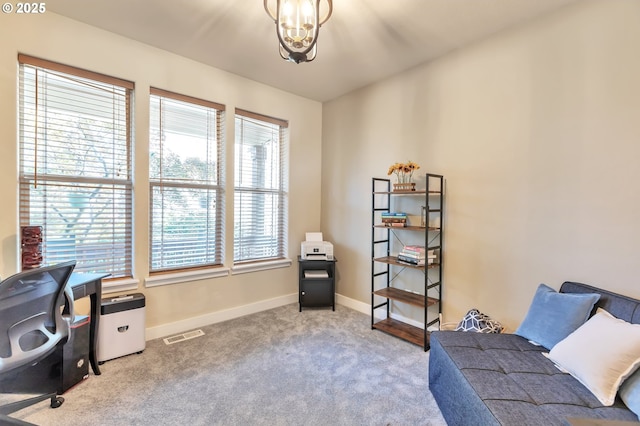 12130 SW Kelly Ln, Tigard, OR 97223 - carpeted home office with baseboards