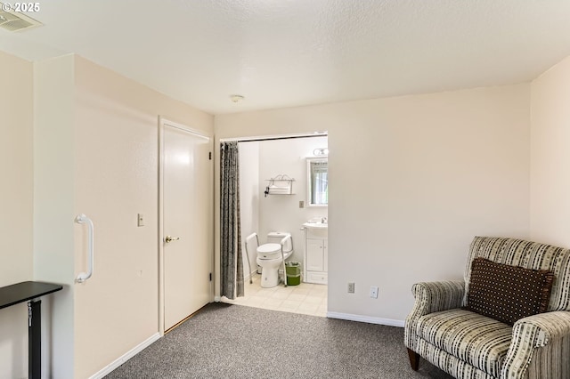 17180 NW Joscelyn St, Beaverton, OR 97006 - living area featuring carpet floors and baseboards