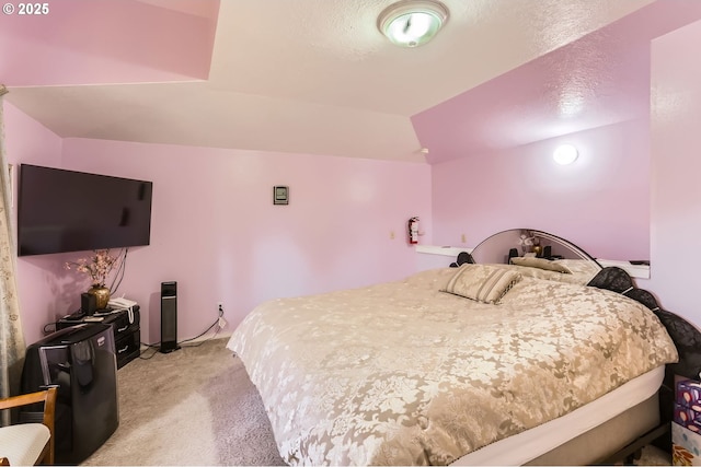 17180 NW Joscelyn St, Beaverton, OR 97006 - bedroom featuring light colored carpet and lofted ceiling