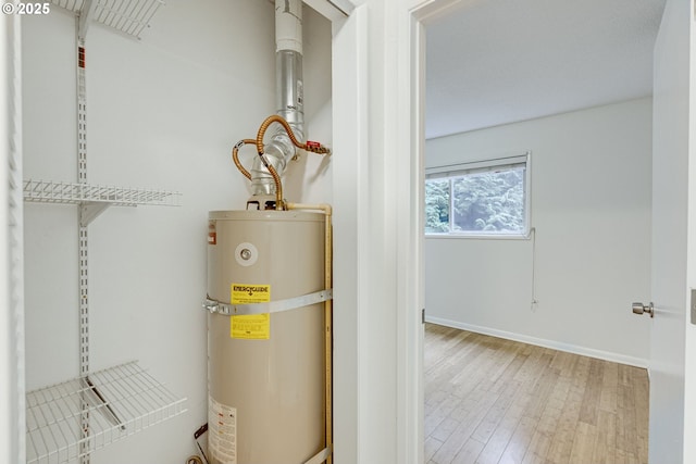 utilities featuring water heater