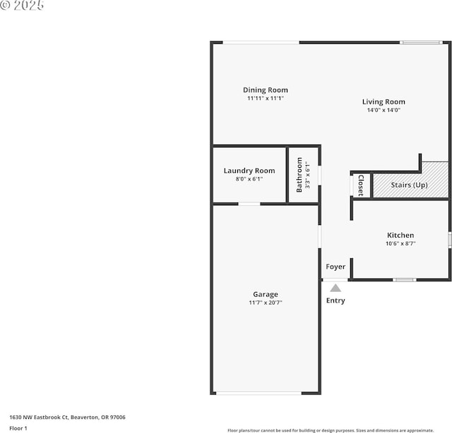 1630 NW Eastbrook Ct, Beaverton, OR 97006 - view of home floor plan