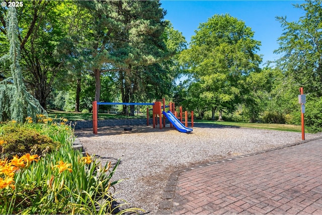 view of communal playground