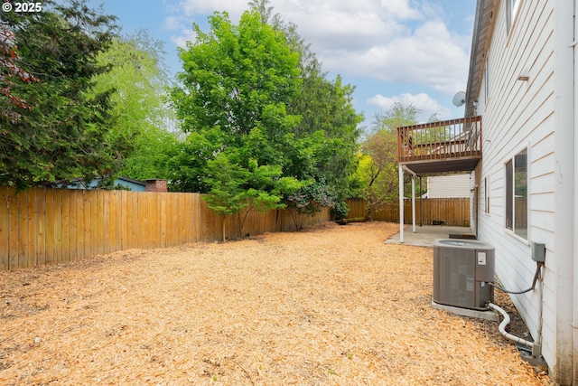 17474 SW Sarala St, Beaverton, OR 97007 - fenced backyard with cooling unit