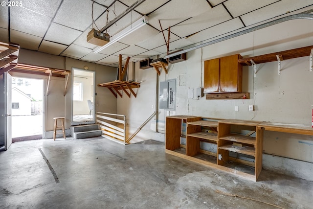 1917 SE 51st Ave, Portland, OR 97215 - basement featuring a workshop area and electric panel