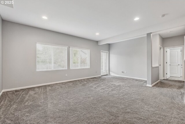 1073 Goff Rd, Forest Grove, OR 97116 - empty room with carpet flooring, recessed lighting, and baseboards