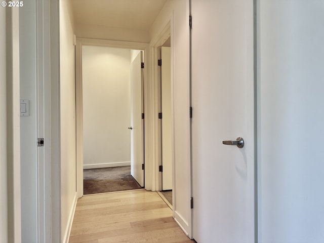 821 NW 11th Ave Unit 315, Portland, OR 97209 - hall featuring light wood-style flooring and baseboards