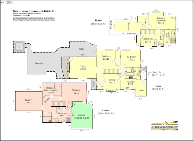 3622 NE Hassalo St, Portland, OR 97232 - view of floor plan / room layout