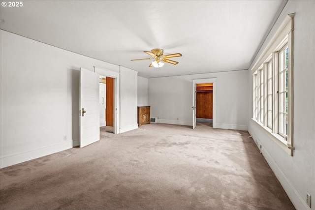 4623 SW Garden Home Rd, Portland, OR 97219 - carpeted spare room featuring a ceiling fan and baseboards