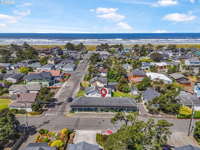 1560 S Downing St, Seaside, OR 97138 - aerial perspective of suburban area