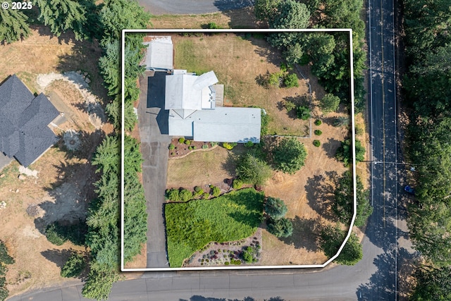42 Sooter Rd, Underwood, WA 98651 - aerial view of property's location with property boundaries highlighted