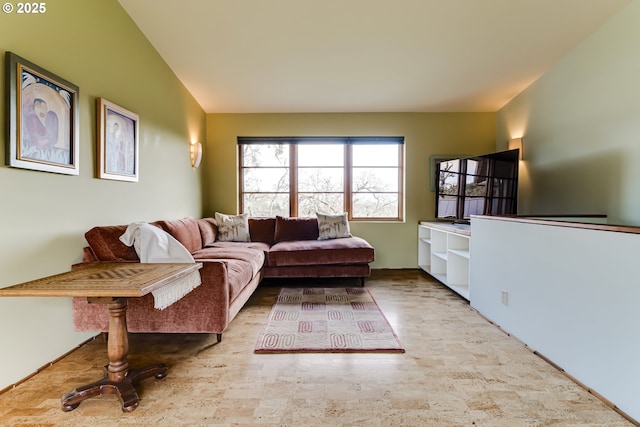 85789 Allbritain Ln, Eugene, OR 97405 - living room featuring vaulted ceiling