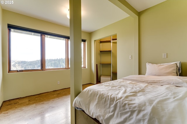 85789 Allbritain Ln, Eugene, OR 97405 - bedroom with light wood finished floors and a closet