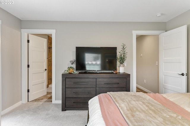 15915 SE Harold Ave, Milwaukie, OR 97267 - bedroom featuring baseboards and light colored carpet
