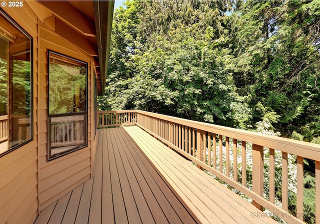 1929 SW Broadleaf Dr, Portland, OR 97219 - view of wooden deck