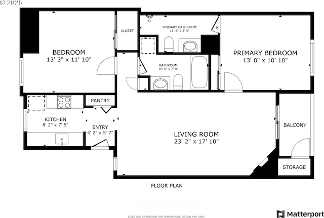 6160 SW Alice Ln Unit 203B, Beaverton, OR 97008 - view of room layout