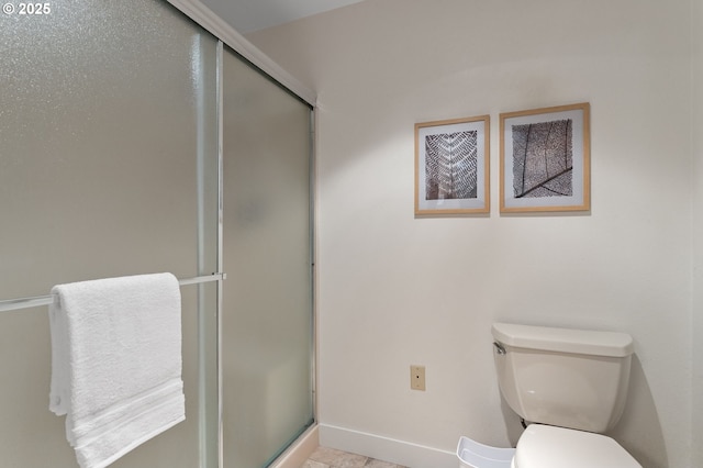 10315 SW 28th Ave, Portland, OR 97219 - bathroom featuring a shower stall and toilet