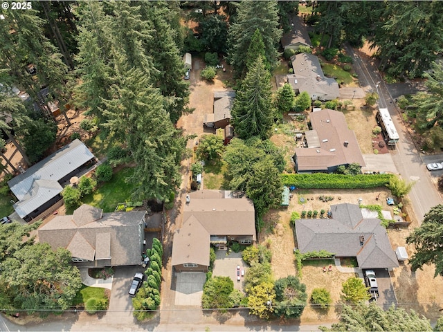 birds eye view of property featuring a residential view