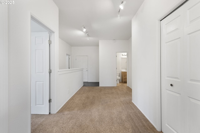 2689 Cupola Dr, Eugene, OR 97403 - corridor with track lighting and carpet