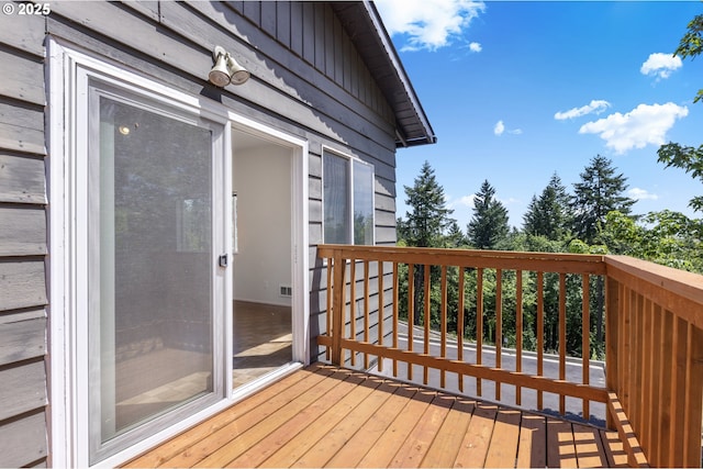 2689 Cupola Dr, Eugene, OR 97403 - view of wooden terrace