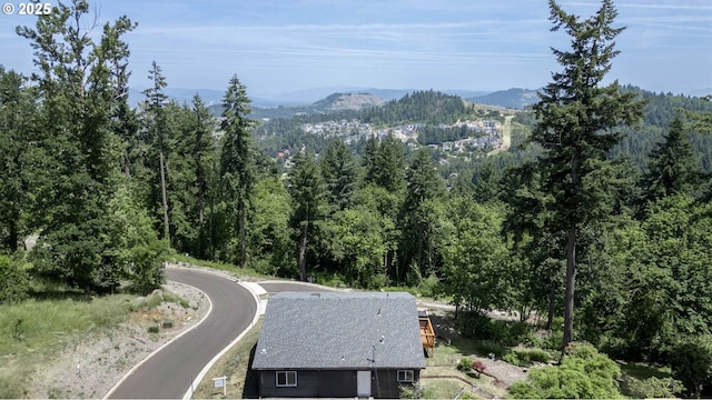 2689 Cupola Dr, Eugene, OR 97403 - mountain view featuring a forest