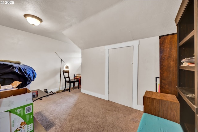 80388 Territorial Hwy, Eugene, OR 97405 - additional living space with vaulted ceiling and carpet flooring