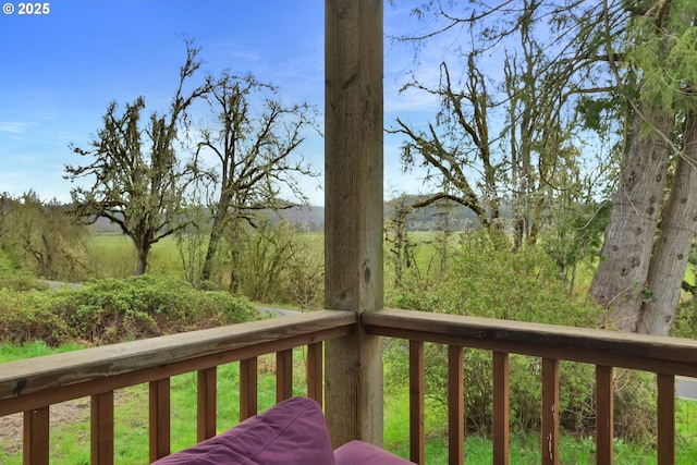 80388 Territorial Hwy, Eugene, OR 97405 - view of wooden deck