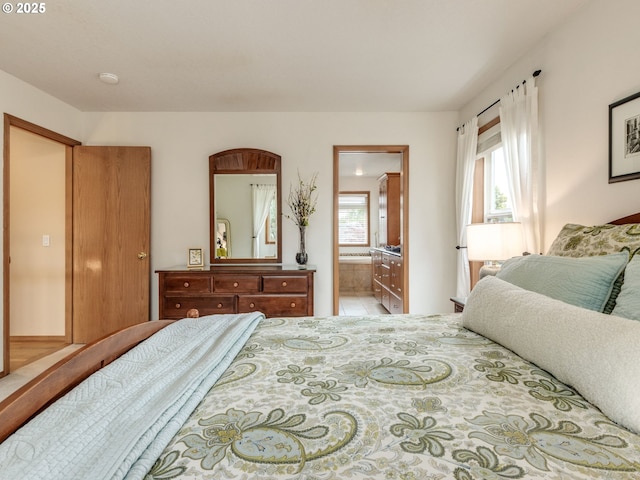 29643 SW Young Way, Wilsonville, OR 97070 - bedroom with tile patterned flooring and ensuite bath