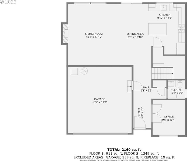 22410 SW Forest Creek Way, Sherwood, OR 97140 - home floor plan