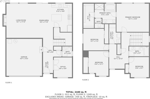 22410 SW Forest Creek Way, Sherwood, OR 97140 - home floor plan