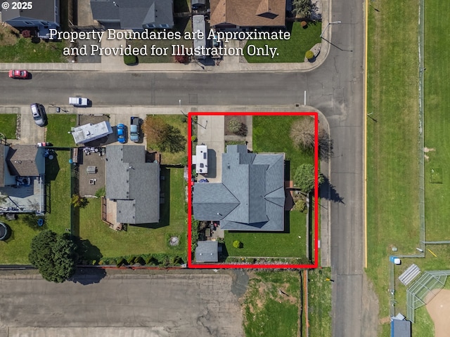 788 SE Meadows Loop, Sheridan, OR 97378 - birds eye view of property with a residential view