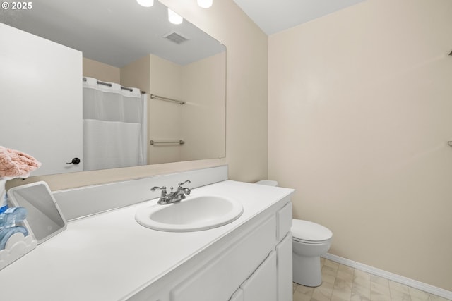 5877 NW 181st Ave, Portland, OR 97229 - full bath with vanity, marble look tile flooring, and a shower with shower curtain