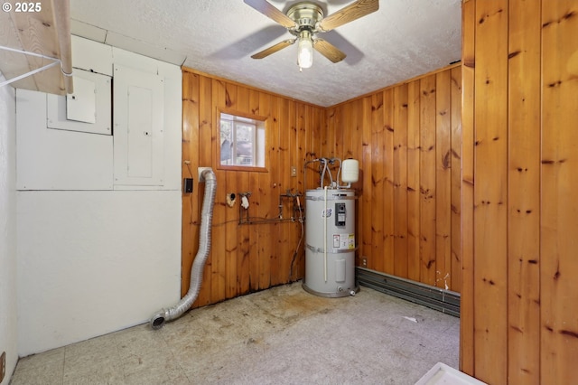 utilities with strapped water heater