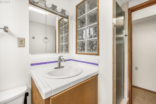 1220 NE 196th Ave, Portland, OR 97230 - full bath with vanity and a stall shower